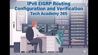 IPv6 EIGRP Configuration & Verification | Complete Lab Guide | CCNA