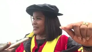 Registrar of Leadtech Abuja addressing journalists at the first Matriculation Ceremony