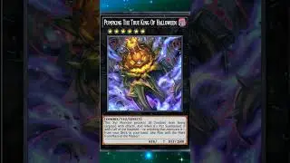 Pumpking Becomes An XYZ Monster!? #yugioh #yugiohtcg #yugiohcards