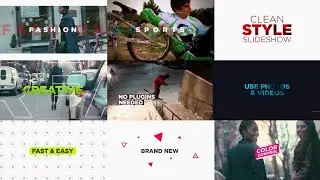 Dynamic Slideshow After Effects Templates