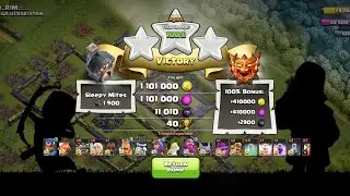 COC - I Got 3 Stars on Legend League with This Powerful TH 18 Strategy! Meteor Golem + RC Walk!
