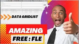 Cara Membuat Menu Update DataGridlist di VBA Excel || Gratis File 32 bit