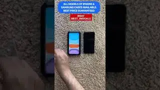 Aluminum Shockproof Metal Gorilla Case Cover with Tempered Glass for iPhone models.