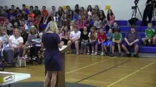 2015 Memorial School Seventh Grade Awards Ceremony