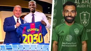 🚨MO SALAH LEAVES LIVERPOOL?! OSIMHEN TO BARCELONA?! ENDRICK&rsquo;S NEXT CLUB! TRANSFER RUMOURS 2025