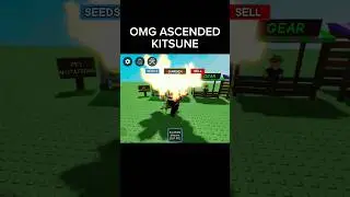 Trade Ascended Kitsune Want Offer!! #roblox #growagarden #growagardenroblox #shorts
