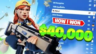 HOW I WON $40,000 in THE SOLO FNCS GRAND-FINALS... (4th Place)