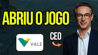Vale (vale3) Bons Dividendos, Recompra e a&ccedil;&atilde;o Barata. CEO aponta Futuro