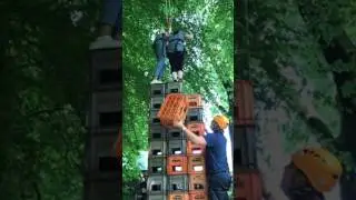 The Wilderness Centre - Crate Stacking