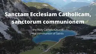 Apostle's Creed in Latin (Gregorian Chant)