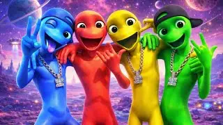 Dame Tu Cosita FULL HD | Green Alien vs Red Alien vs Yellow Alien Dance Battle