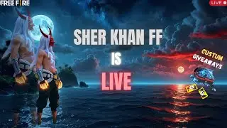 SHERKHANFF LIVE &ndash; Diamonds & Elite Pass GiveawayFree Fire Pakistan Live | SHERKHANFF Custom Rooms