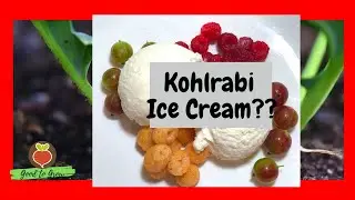 The BEST! Tasty Quick and Easy Homemade Kohlrabi Ice Cream! |(Cabbage Turnip) Kohlrabi Recipe