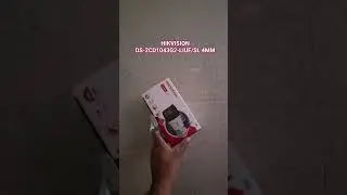 Box Open #hikvision DS-2CD1043G2-LIUF/sl #hybridlight #cctv #camera #nvr #dvr #poe #bulletcamera