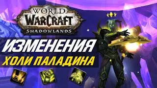 Обзор Изменений ХОЛИ ПАЛАДИНА Shadowlands / Wow PTR 9.0.1