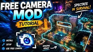 Free Camera Mod | Minecraft 1.21
