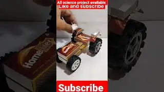 Diy tractor ।Diy science project । Project Hub Bharat #science #project #viral #video #youtuber