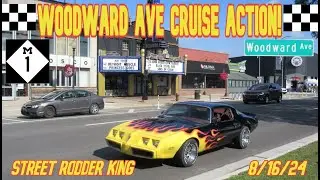 Woodward Avenue Cruising Action!