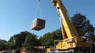 First Module: Modular Prefab Modern Farmhouse Set Day