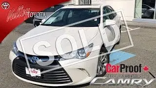 (SOLD) Used 2015 Toyota Camry Hybrid XLE for sale at Valley Toyota in Chilliwack B.C. # 18201A