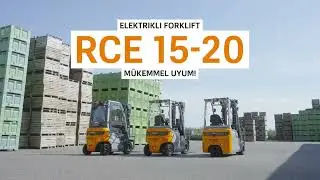 Yeni Elektrikli Forklift RCE 15-20 - M&uuml;kemmel uyum!
