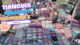 🐱Tianguis de HELLO KITTY - CDMX RECORRIDO Y COMPRAS