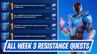 Complete Resistance: Week 3 Quests Challenges Guide - How to Complete Week 3 Resistance Quests