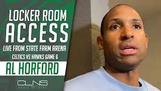 Al Horford Took Hawks Fan Trash Talk PERSONALLY | Postgame Interview