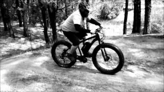 e-RAD 100mm Fat Bike Mid Drive eBike Kit In Action