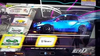 頭文字D The Arcade Season 5 Subaru STI S207 NBR Challenge Package VAB Dress-Up Parts