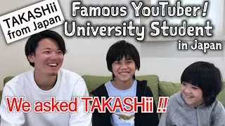 What's It Like Being a University Student in Japan? / We Asked TAKASHii (TAKASHii from Japan)