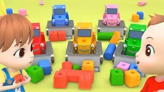 Learn Colors with Tayo🌈 | Colorful Bulldozer Song | Tayo Songs for Kids