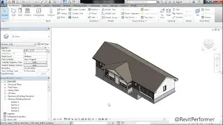Revit Architecture: Addding a Flat Roof/Gable Roof/Ceiling Framing in the Soffit_Gable Box.