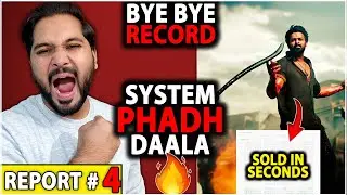 Salaar Day 1 Shocking Advance Booking - Bookmyshow Crashed | Salaar Box Office Collection | Prabhas