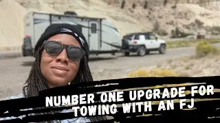 NUMBER ONE Upgrade for Towing With an FJ Cruiser | Harassed by Bikers Going From Casper to Colorado