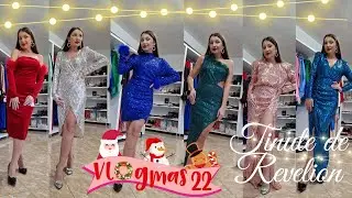 VLOGMAS 22 | Ținute pentru Revelion✨🎉 | New Year's Eve OUTFITS | 👗 Rochii elegante
