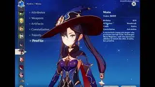 Mona's name in Chinese?!! (wow :o) || Genshin Impact voicelines