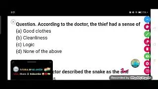 According to the doctor, the thief had a sense of :-