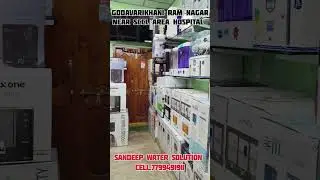 Sandeep water solution Godavarikhani ram nagar near sccl area hospital Telangana #rowaterfilter