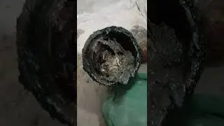 blockage in the drain pipe outlet