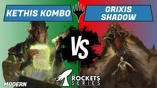 Kethis Combo vs Grixis Death's Shadow | Modern MTG $1K | Round 3 - Rocket Series '23