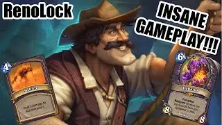 THE BEST TOP DECKS EVER!!! | Renolock Guide | Forged in the Barrens | Wild Hearthstone