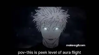💥Peek level off aura fating in jjk gojo vs sukana ❤️&zwj;🔥mix  not guilty song 