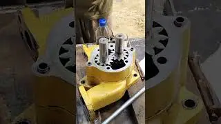 cat dozar gear pump leak o ring put new o ring