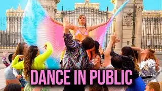 [DANCE IN PUBLIC] Bailando en LA CALLE (Lady Gaga, Beyoncé, Katy Perry,..) | Uy Albert!