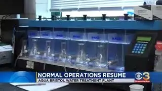 Normal operations resume at Aqua water treatment plant