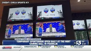 Circa Sports Kentucky opens temporary sportsbook at The Mint Gaming Hall KY Downs
