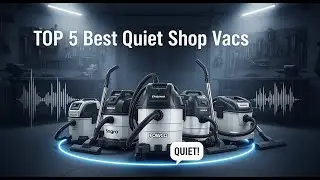 TOP 5 Best Quiet Shop Vacs 2026 | All the Power, Without All the Noise!