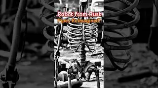 SCRAP Pipes = FUTURE BOT 🤖🔥How Old Pipes Became an Epic Robot #RustToRobot #ScrapSculpture #viralArt
