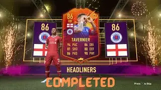 HEADLINER JAMES TAVERNIER SBC [COMPLETED] | FIFA 21 Ultimate Team